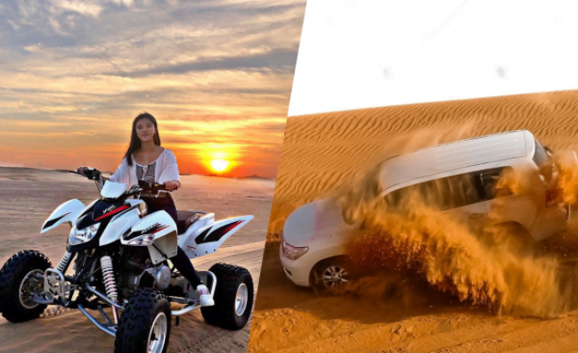 Dubai Morning Desert Safari With ATV Quad Bike Adventure